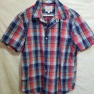 Lucky Brand Slim Fit Button-Down Short Sleeve